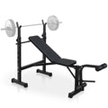 text Bench Press Set with Squat Rack