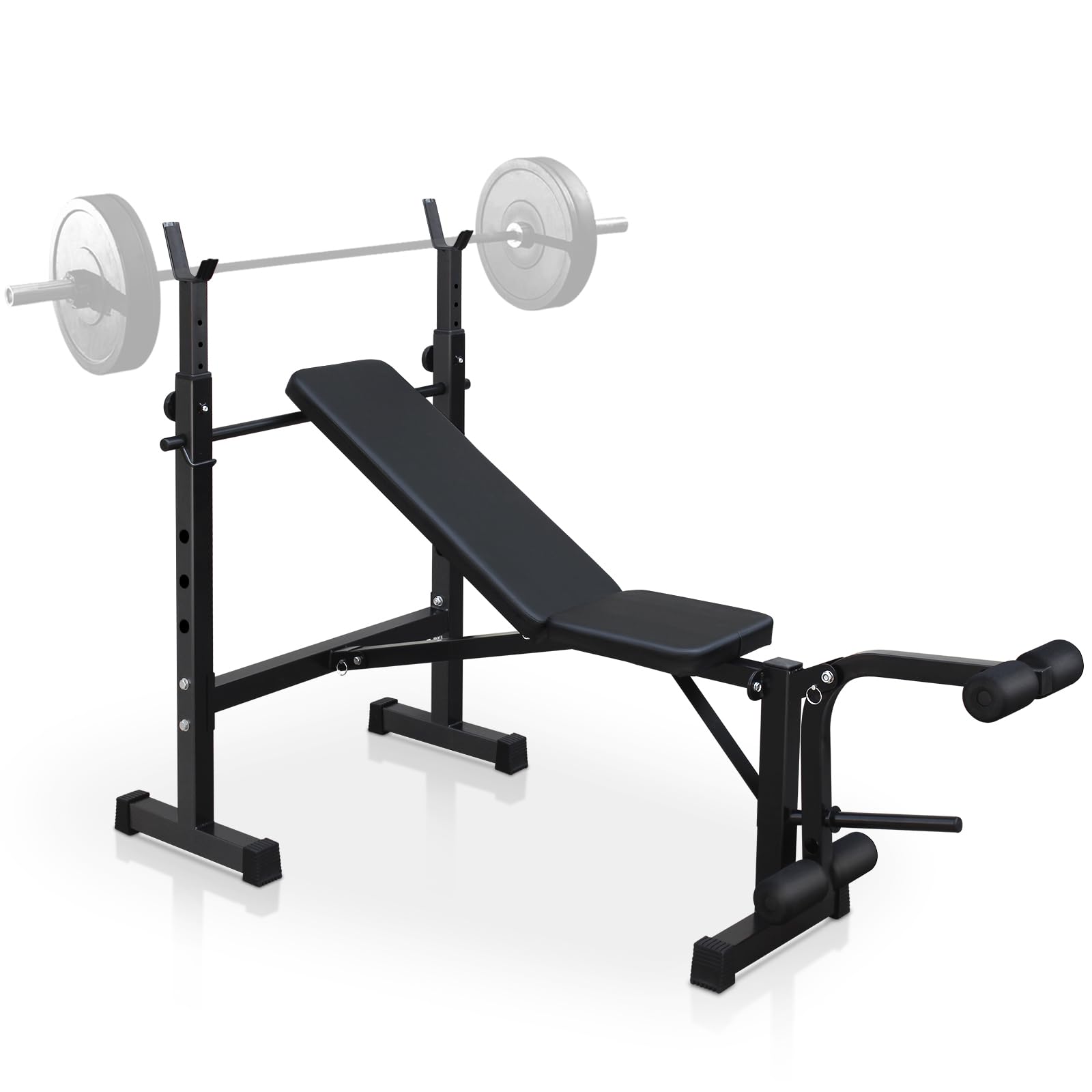text Bench Press Set with Squat Rack