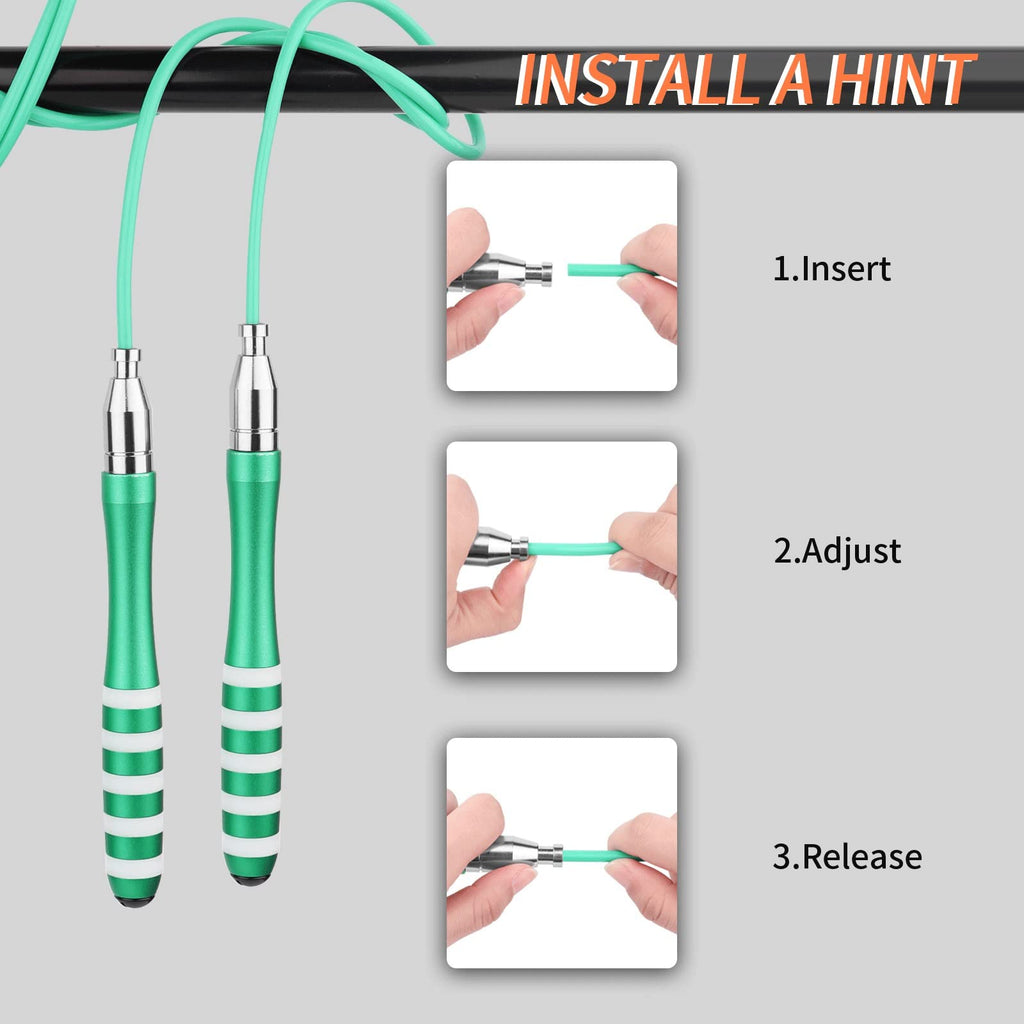Adjustable Weighted Jump Rope