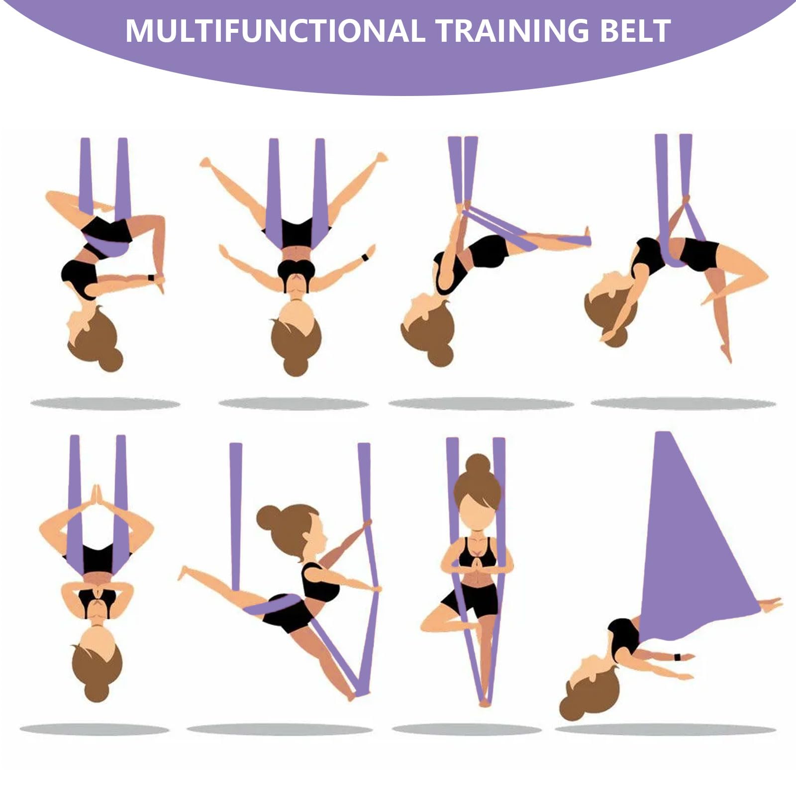 Adjustable Yoga Stretch Strap