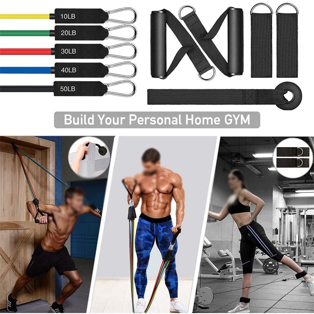 20-60LB Resistance Band Set