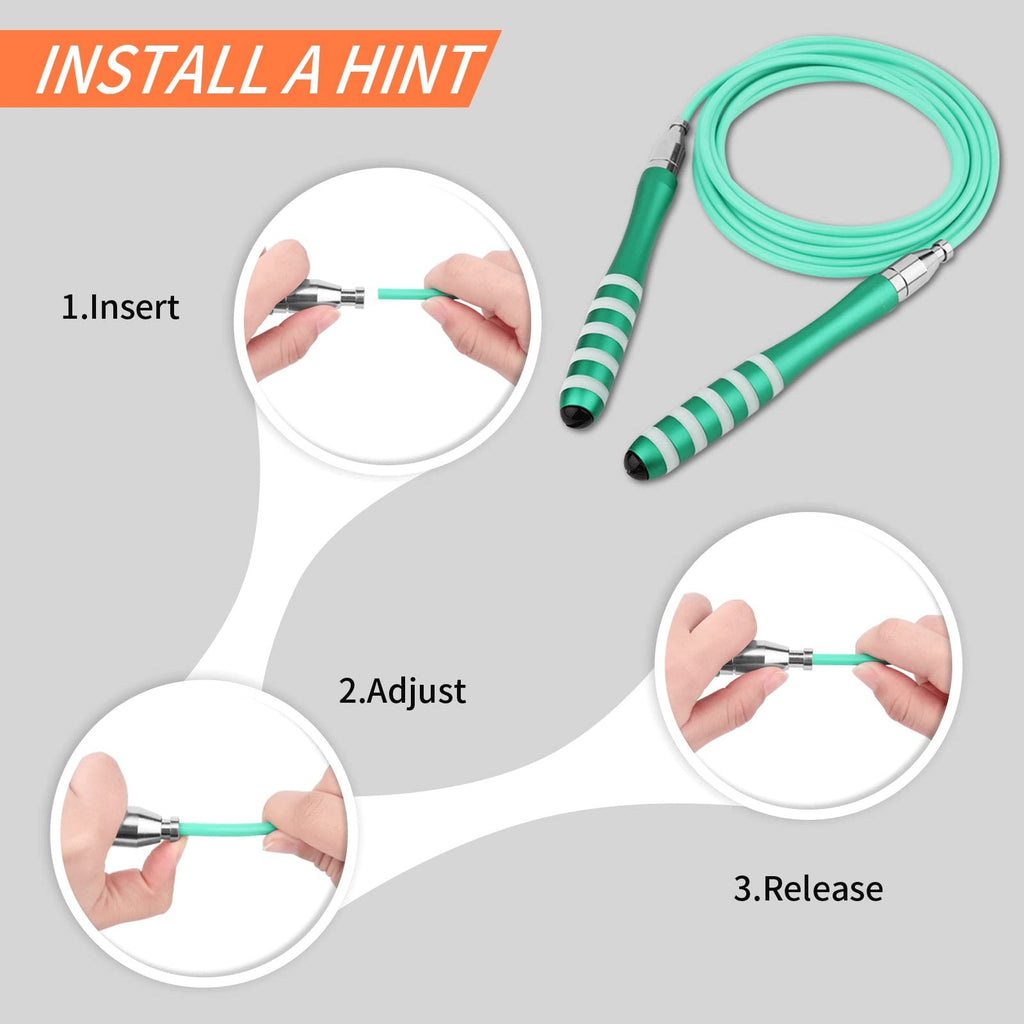 Adjustable Weighted Jump Rope