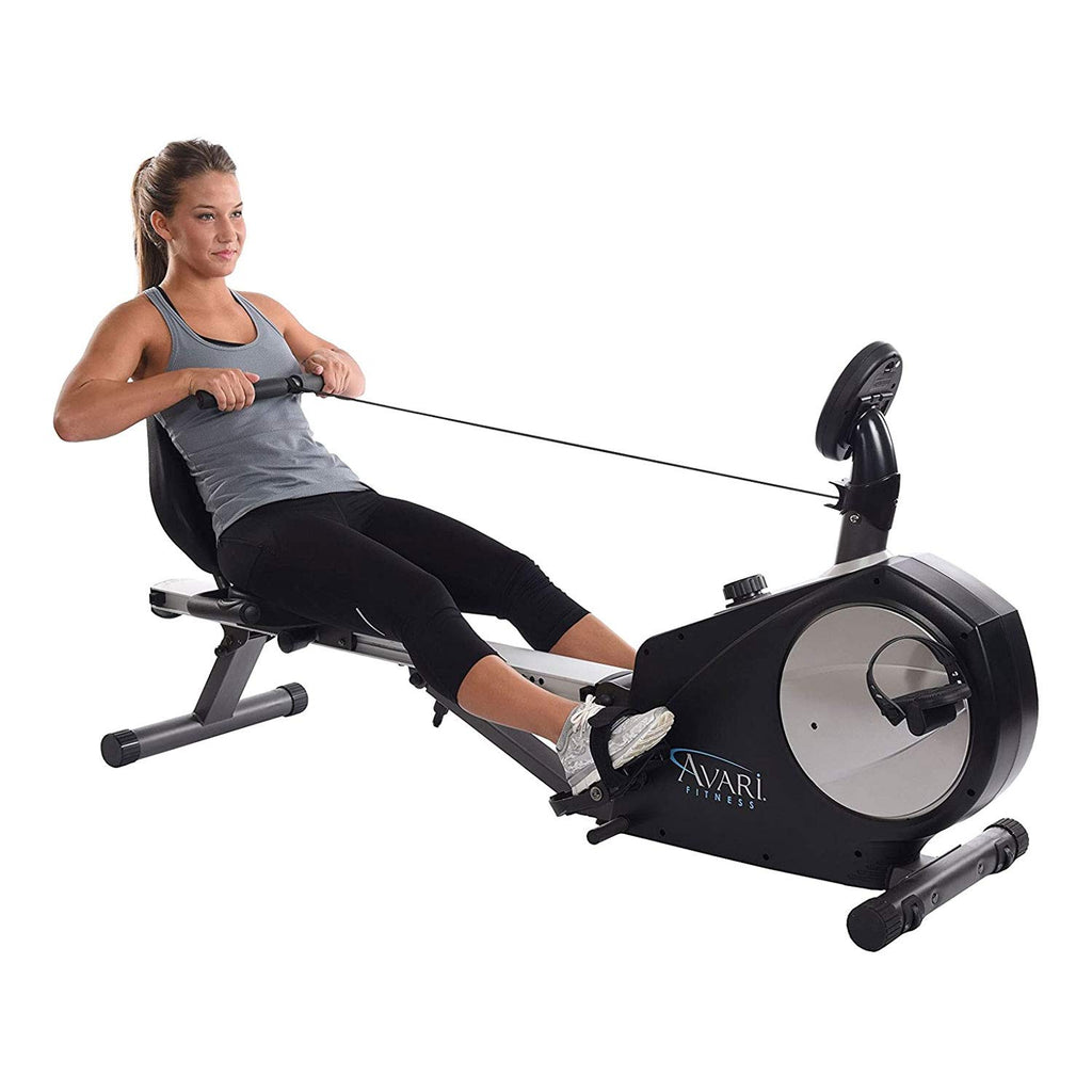 2-in-1 Rower Exercise Bike