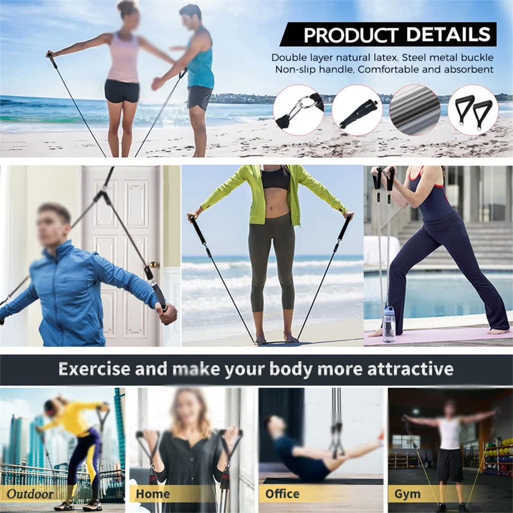 20-60LB Resistance Band Set