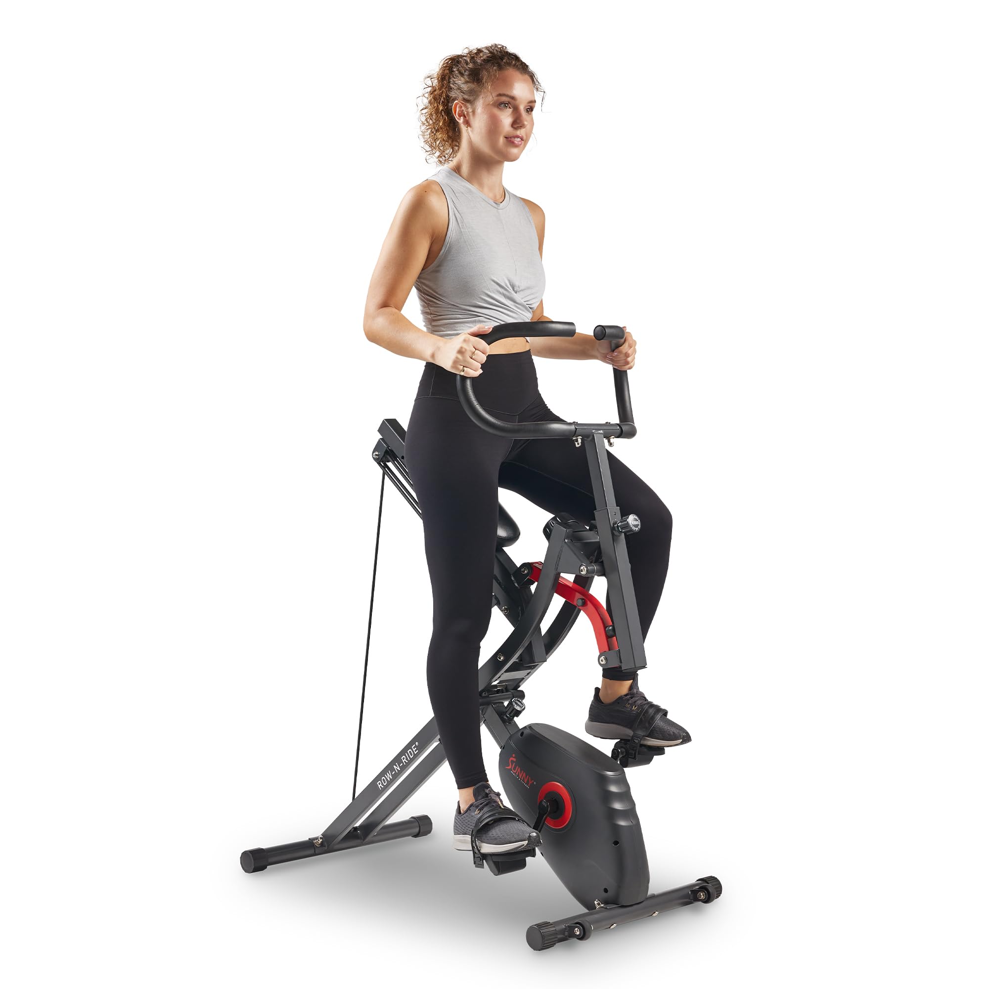 2-in-1 Exercise Bike & Rower