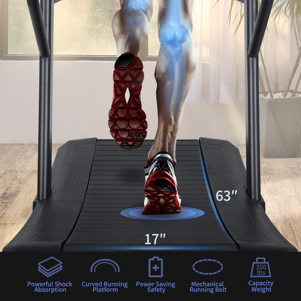 Curved Manual Treadmill