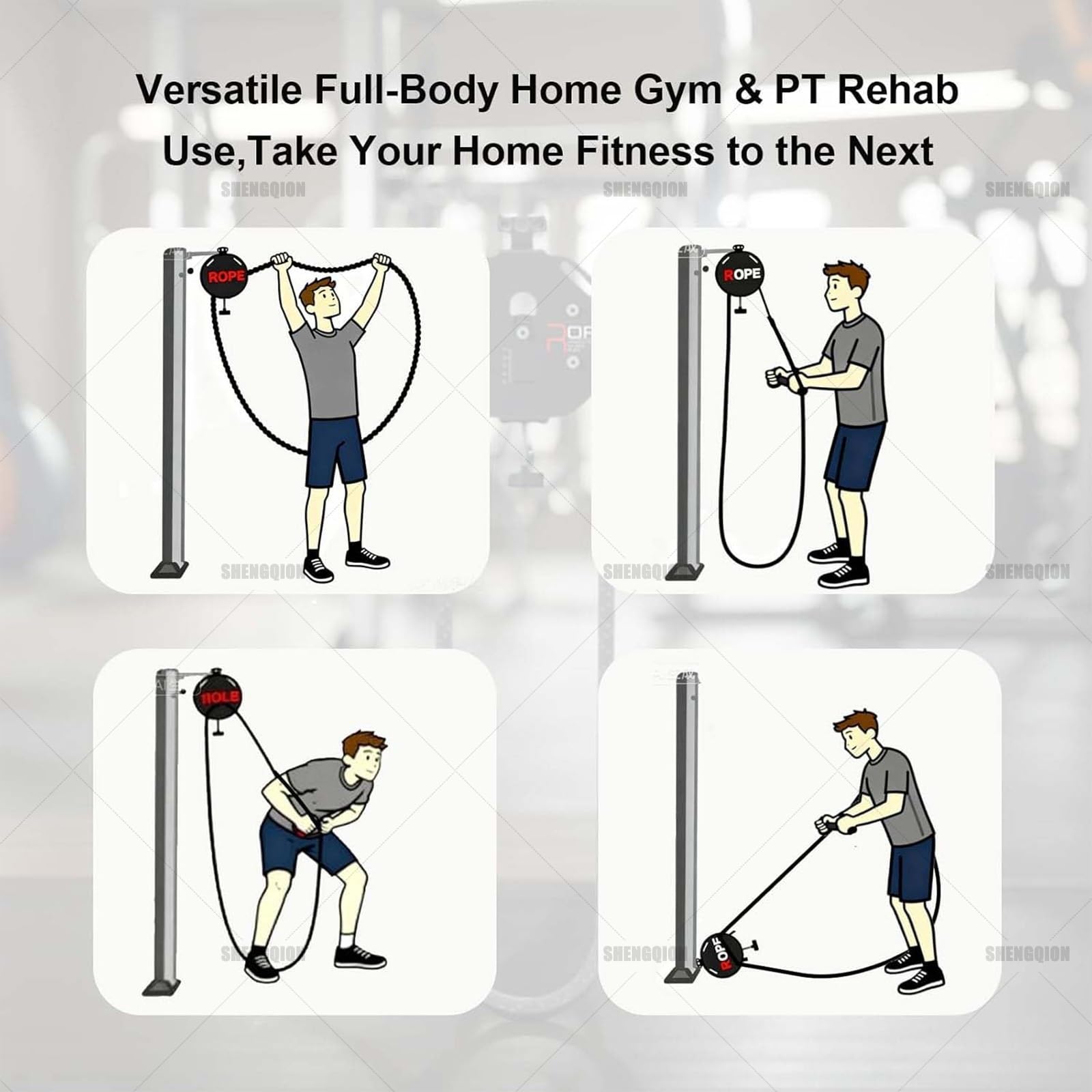 Adjustable Endless Rope Trainer