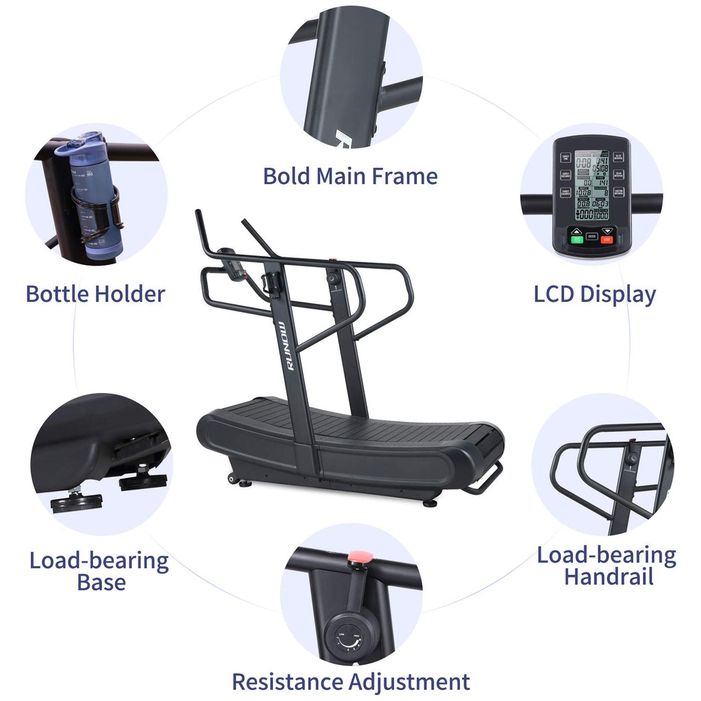 Curved Manual Treadmill