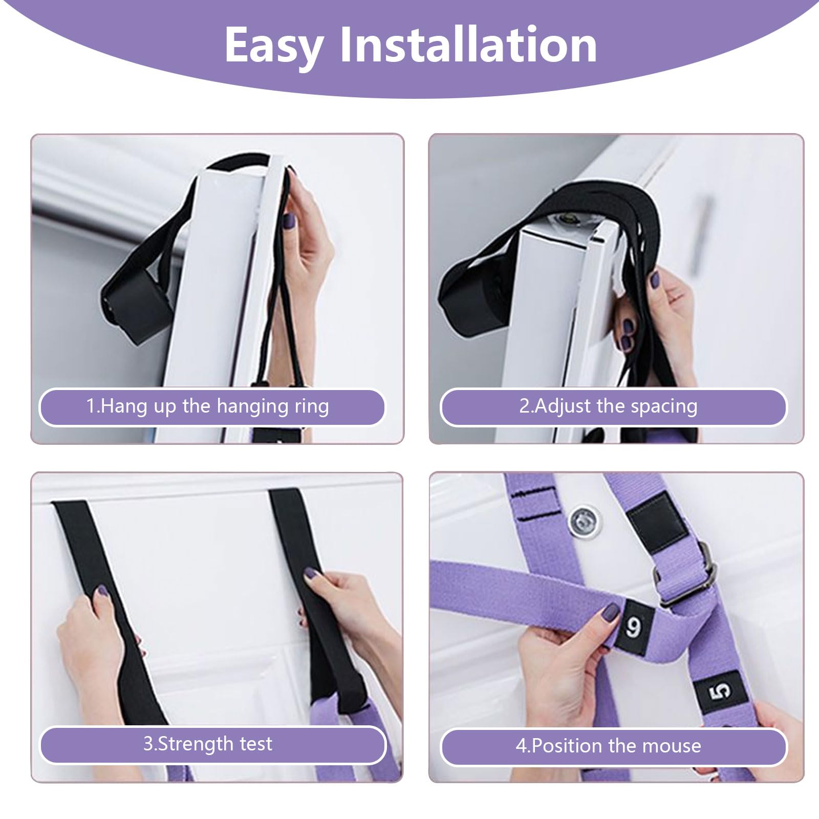 Adjustable Yoga Stretch Strap