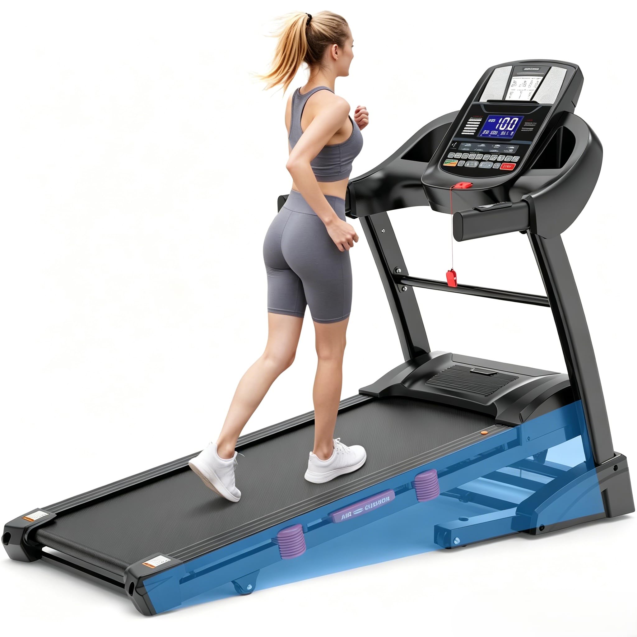 4.5HP Foldable Incline Treadmill