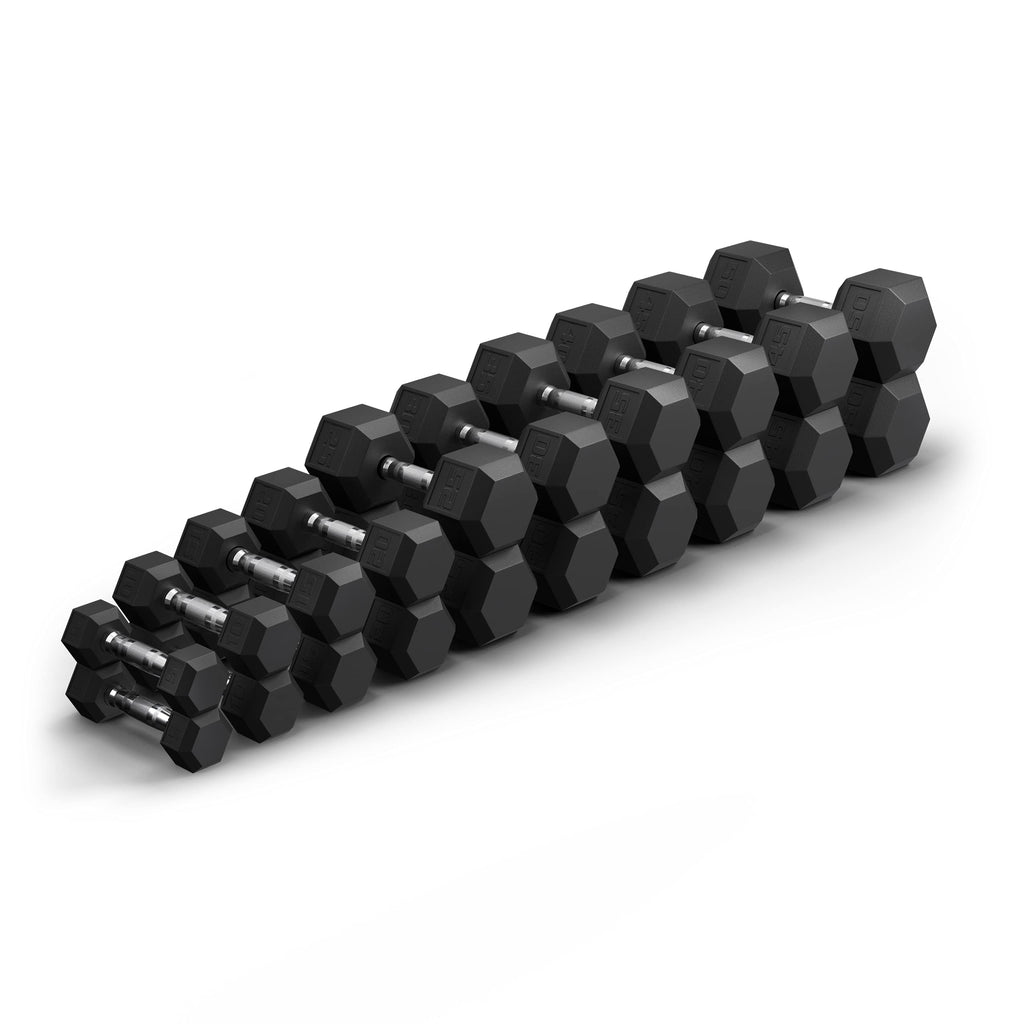 550LB Hex Dumbbell Set