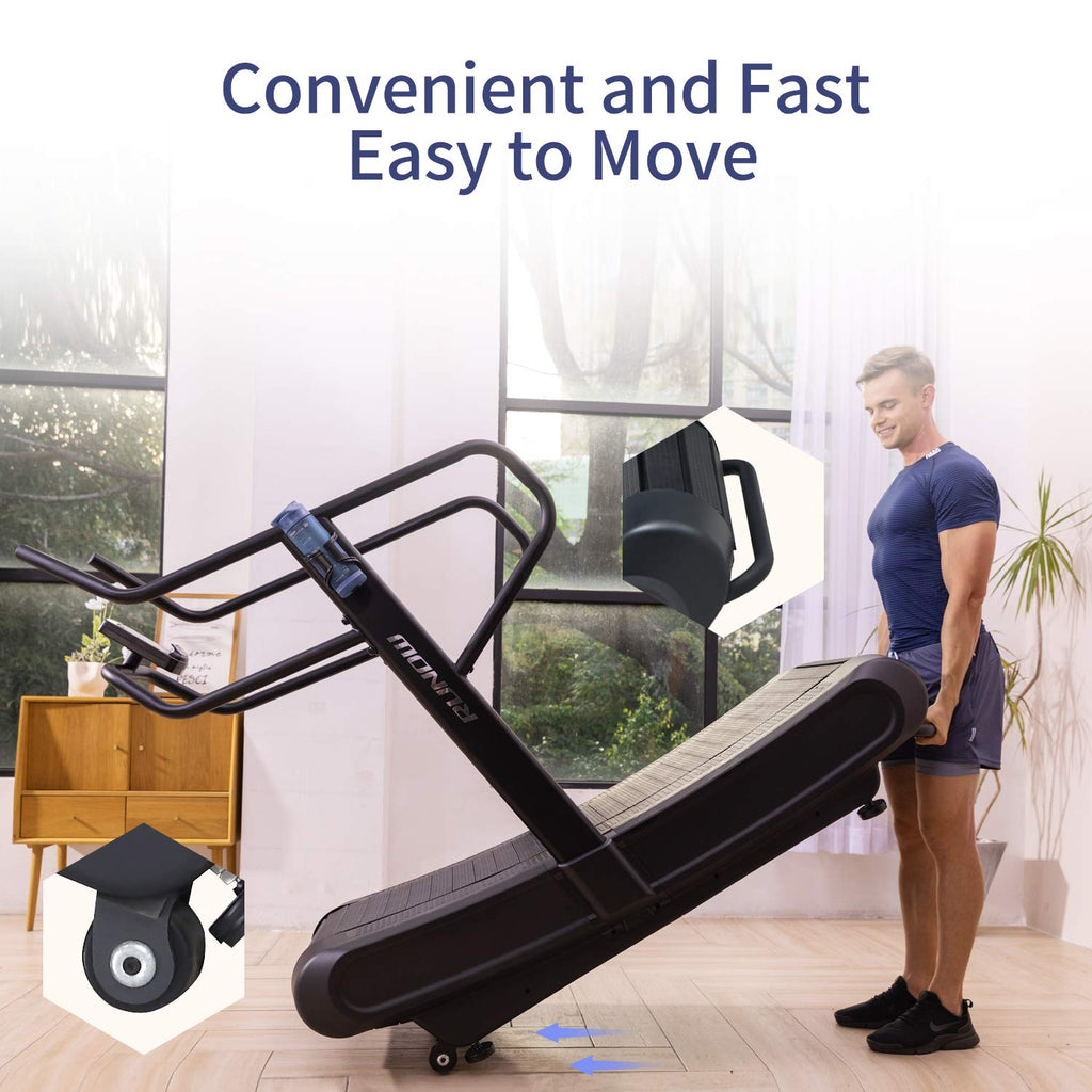 Curved Manual Treadmill