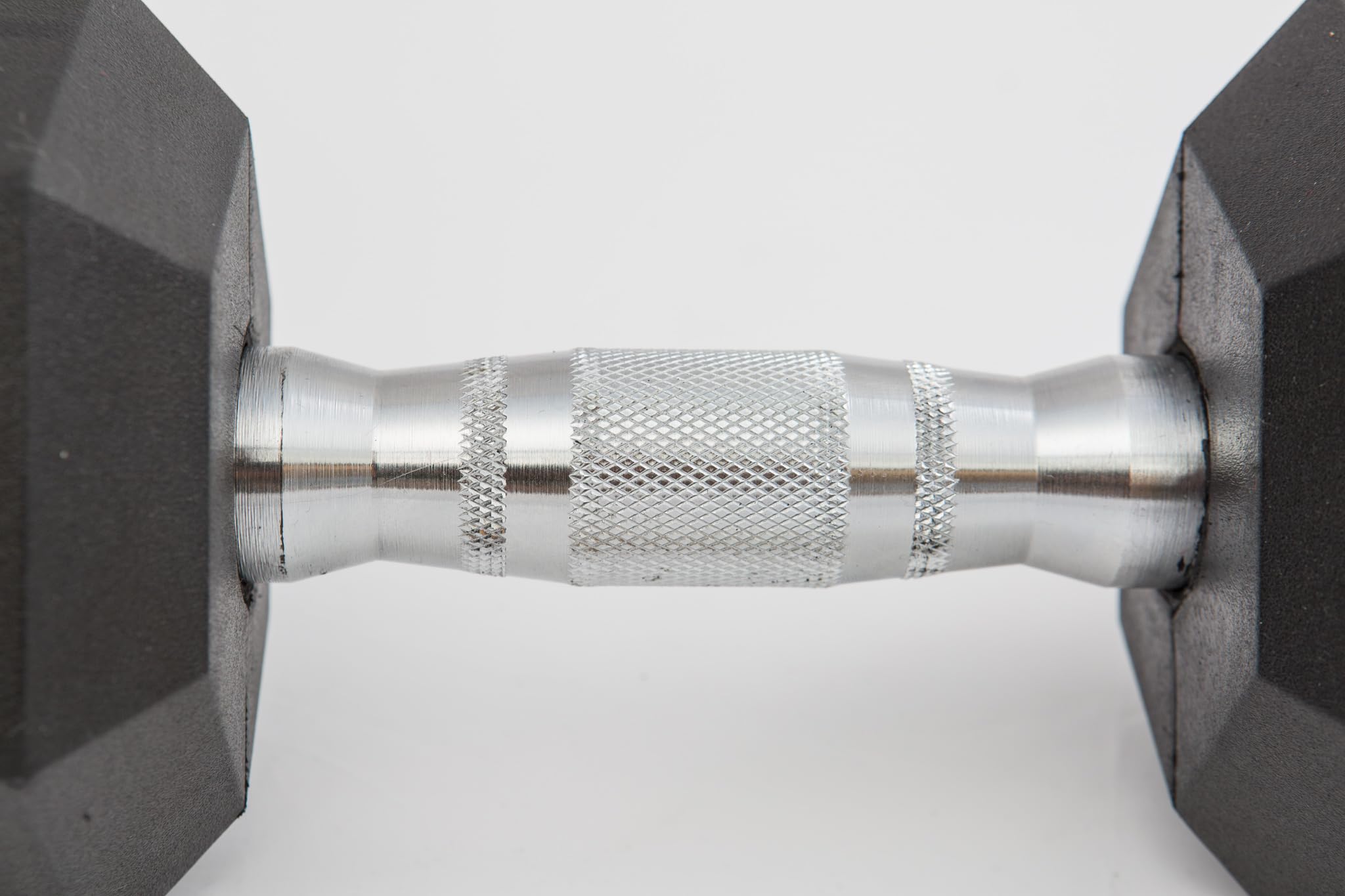 95LB Rubber Hex Dumbbell Set