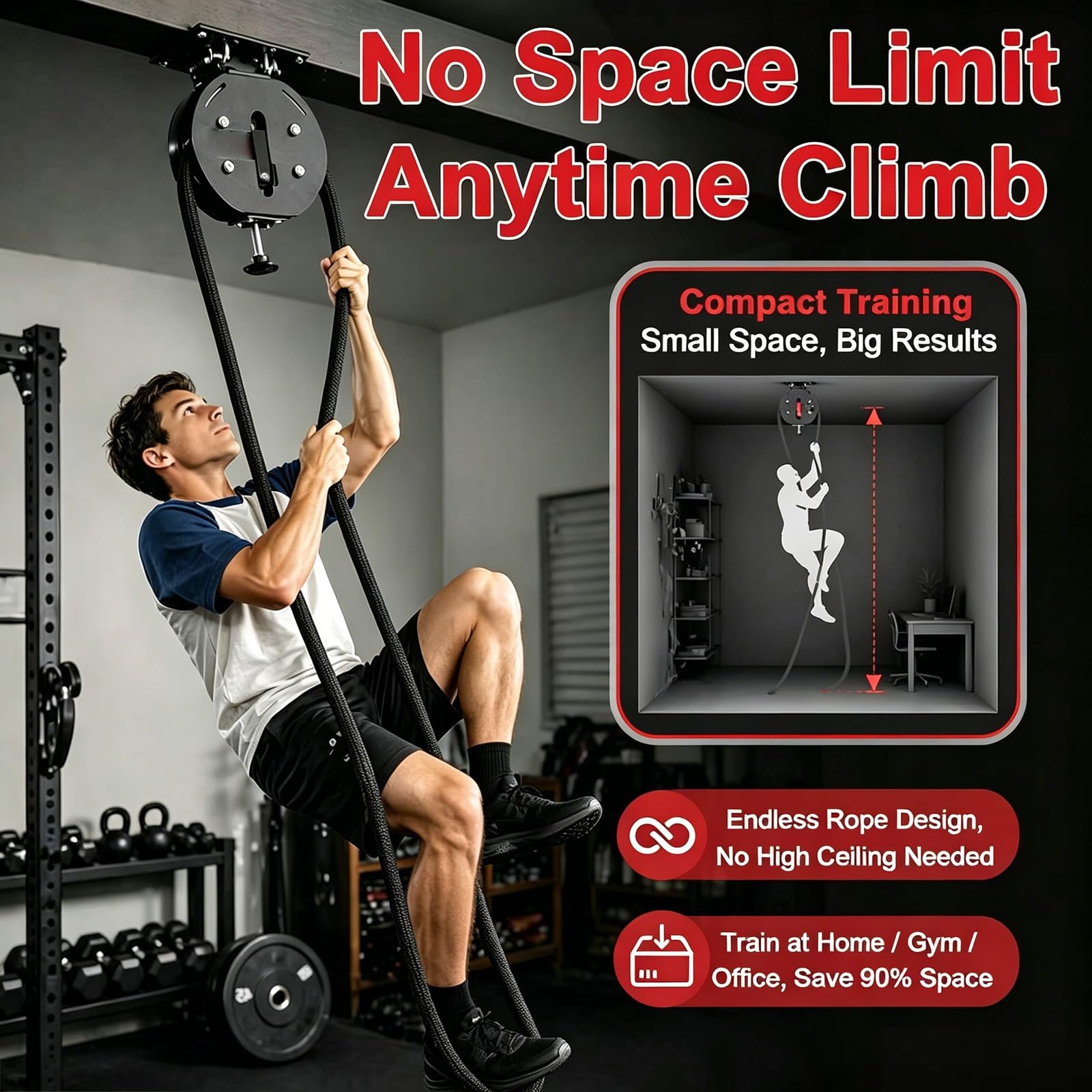 Compact Endless Rope Trainer