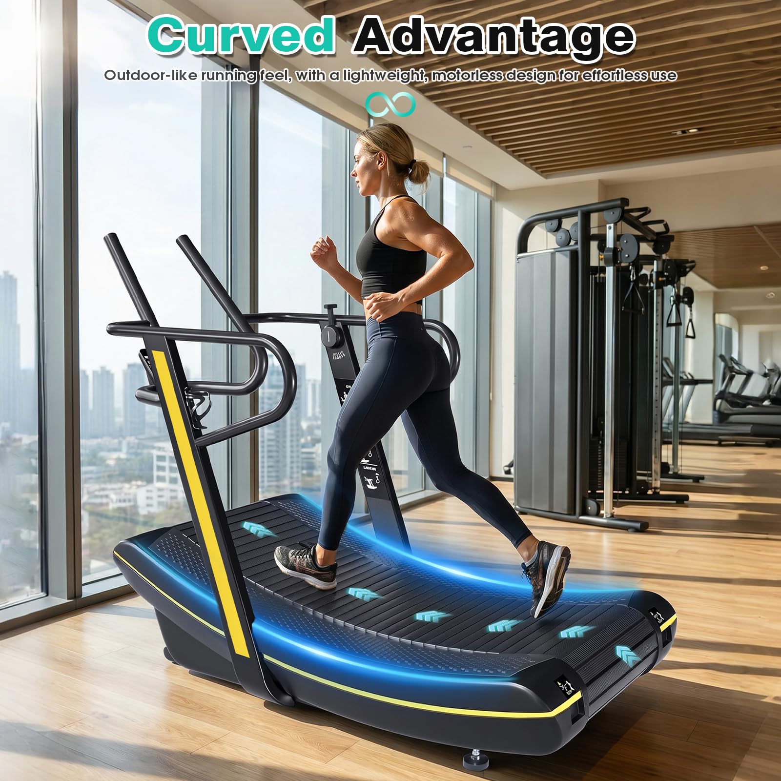 Manual Curved Treadmill