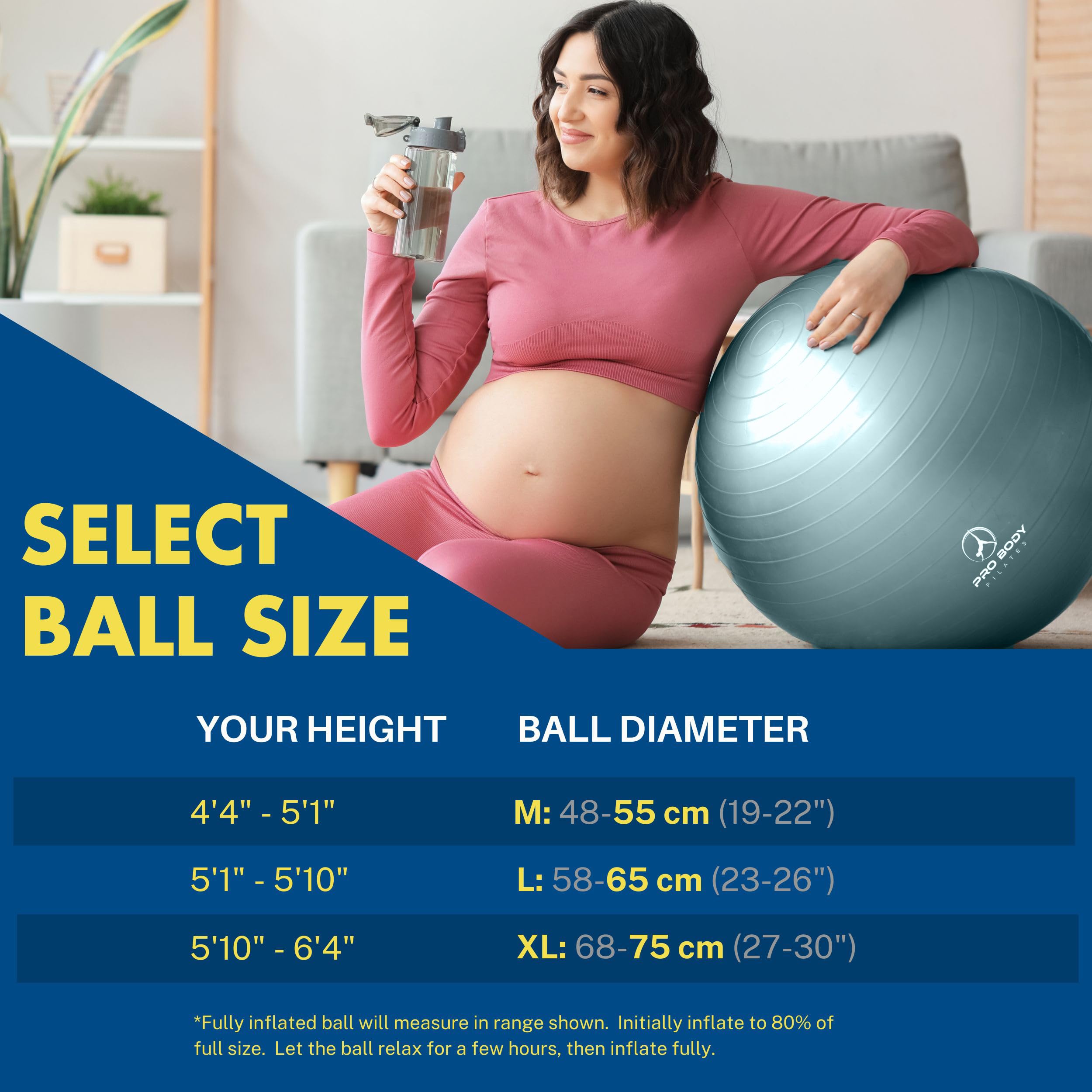 Pilates Ball Set
