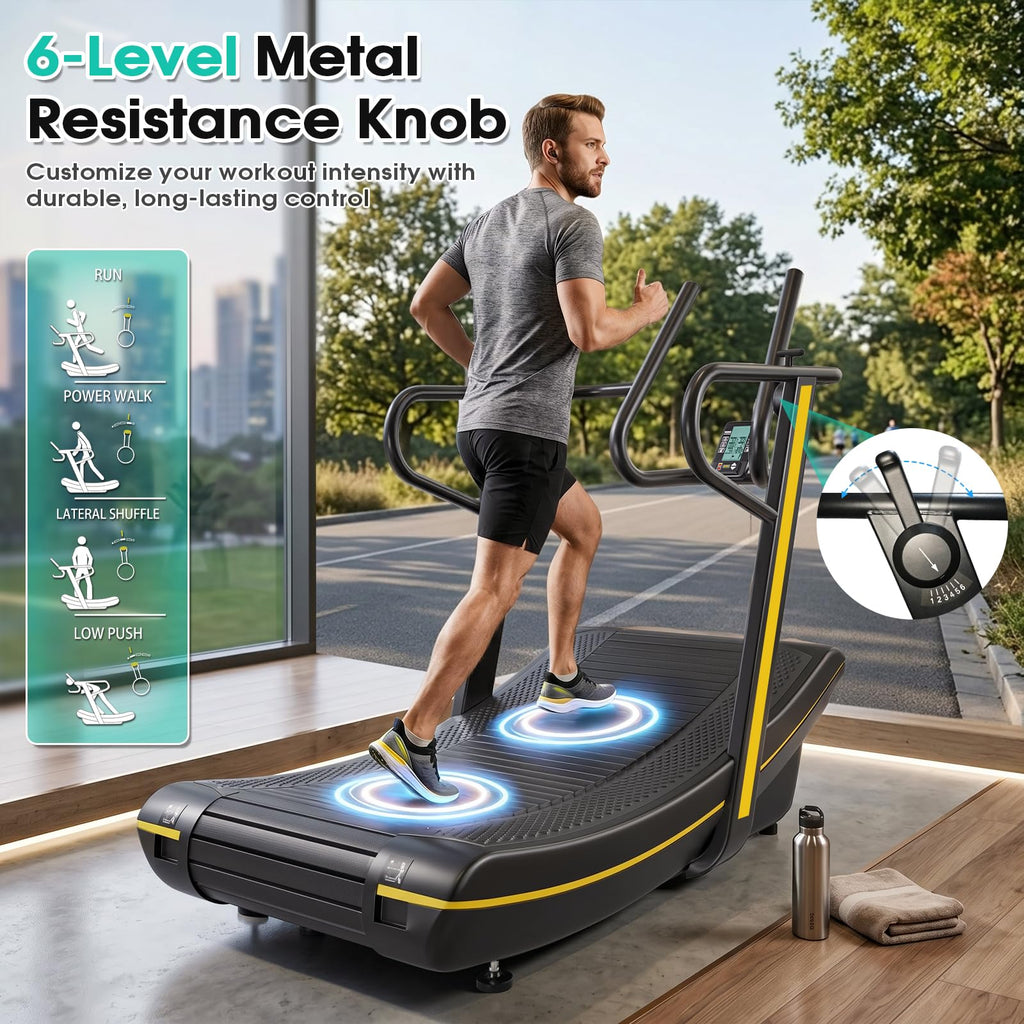 Manual Curved Treadmill