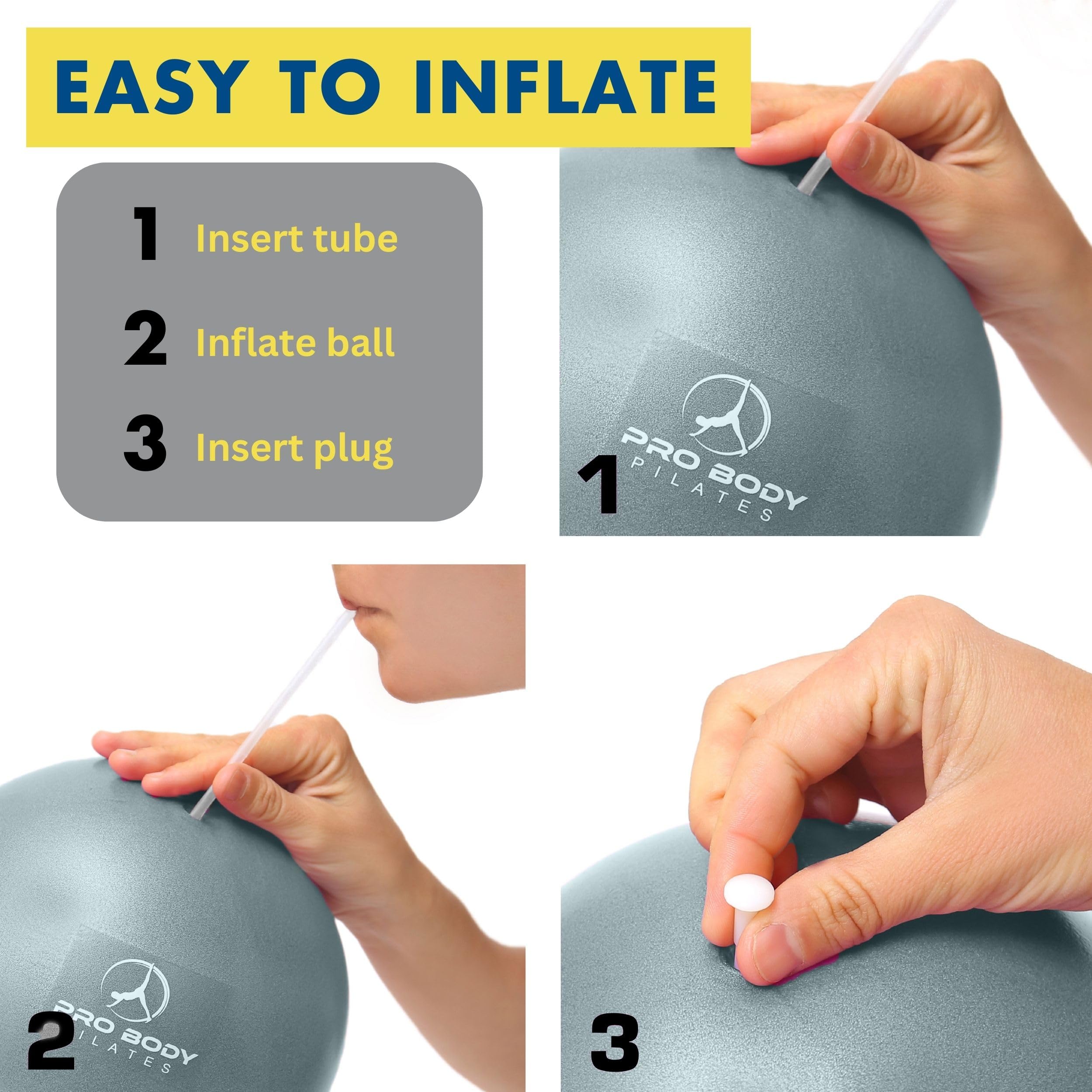 Pilates Ball Set